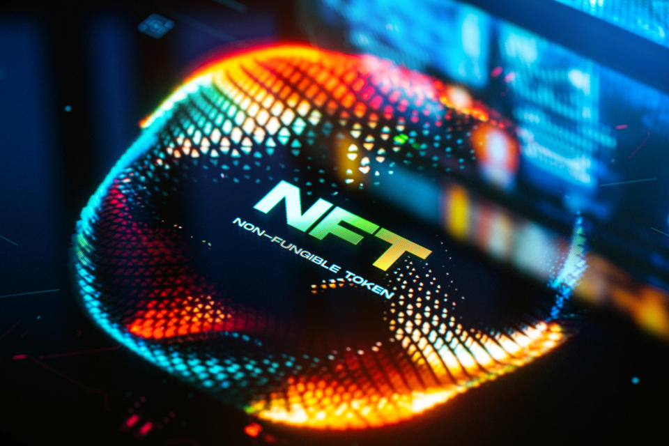 Stock image of NFT. Some esports orgs have an eye on creating their own NFT collections. (Image: Getty Images)