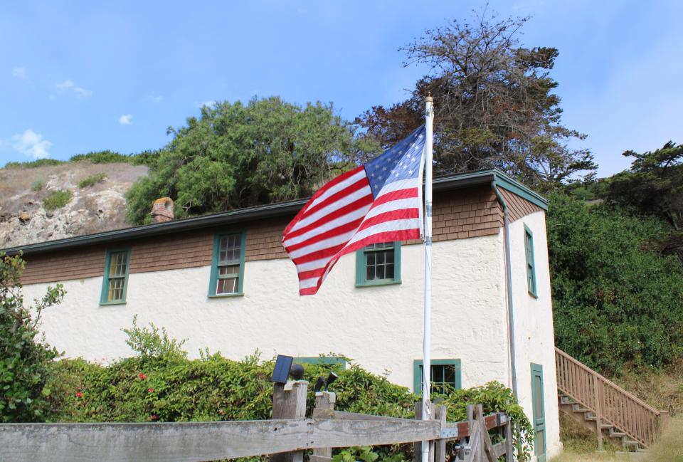 Scorpion Ranch Visitor Center on Santa Cruz Island.