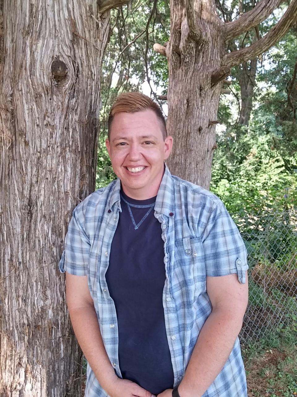 Jesse Vroegh, the transgender former prison nurse whose award of damages in a gender discrimination case against the Iowa Department of Corrections was upheld on appeal by the Iowa Supreme Court.