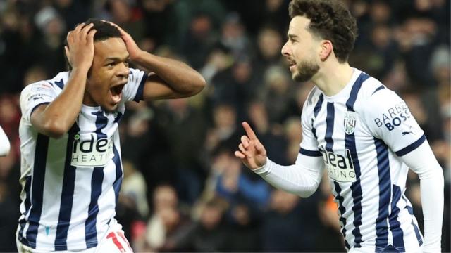 West Bromwich Albion 2-1 Coventry City: Baggies bolster play-off position  with win at The Hawthorns, Football News