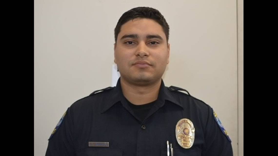 California Gov. Gavin Newsom issued condolences Wednesday following the killing of Selma police officer Gonzalo Carrasco Jr., 24, who was shot to death Tuesday while in the line of duty.