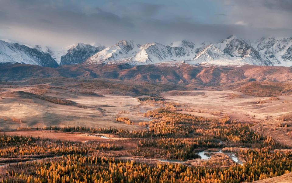 Russia's taiga forests cover much of the country's northern band - getty