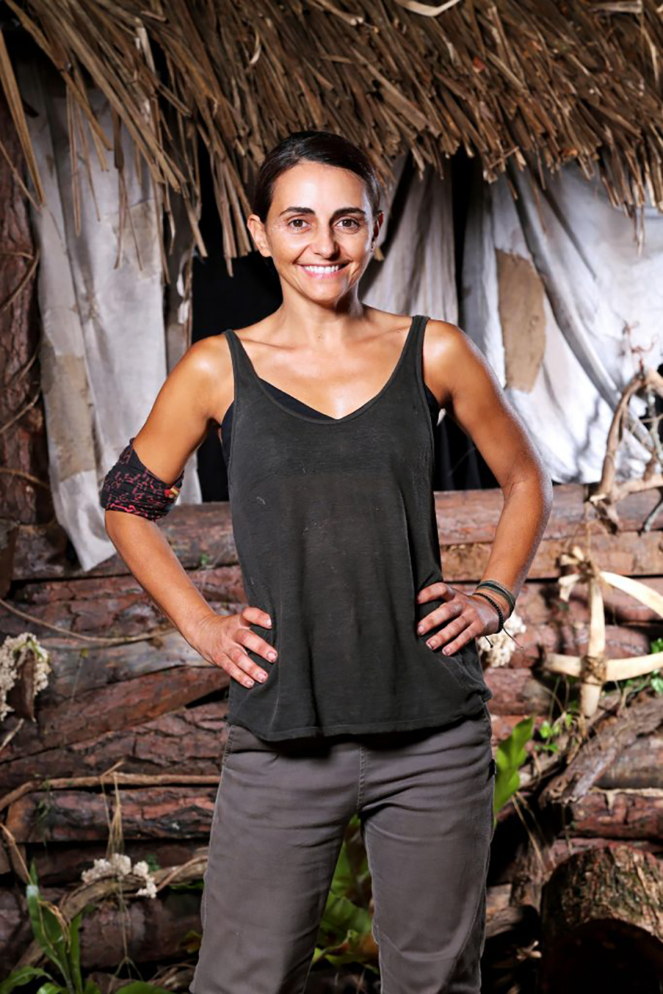 Pia Miranda on Australian Survivor.