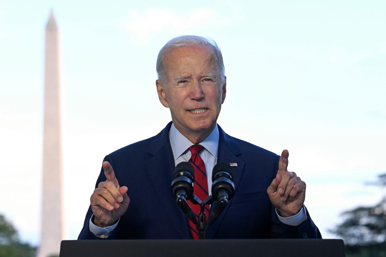 President Joe Biden announces Aug. 1 that a U.S. airstrike killed al-Qaida leader Ayman al-Zawahri in Afghanistan.