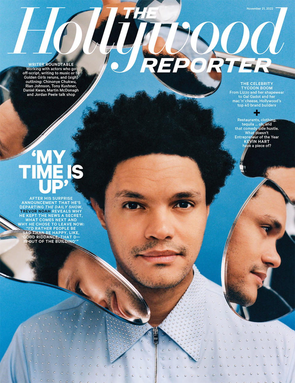 Trevor Noah was photographed Nov. 9 by Peter Ash Lee at Hudson Yards Loft in New York.