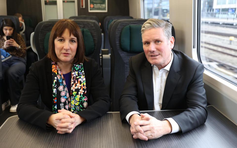 Sir Keir Starmer and Rachel Reeves - John Lawrence