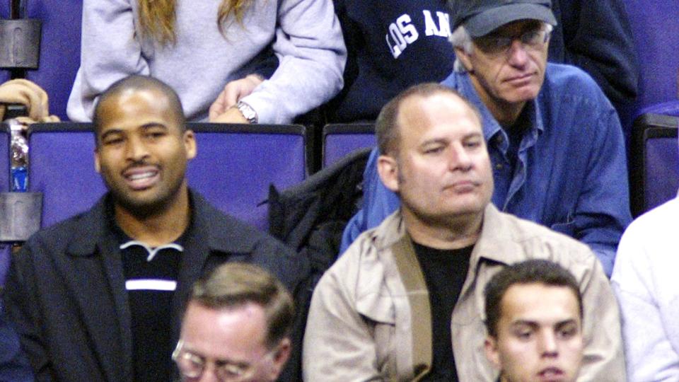 Celebrities Attend Lakers v Jazz Game
