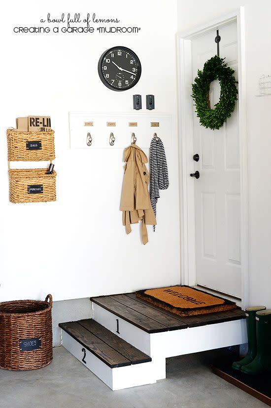 14) Mudroom Storage