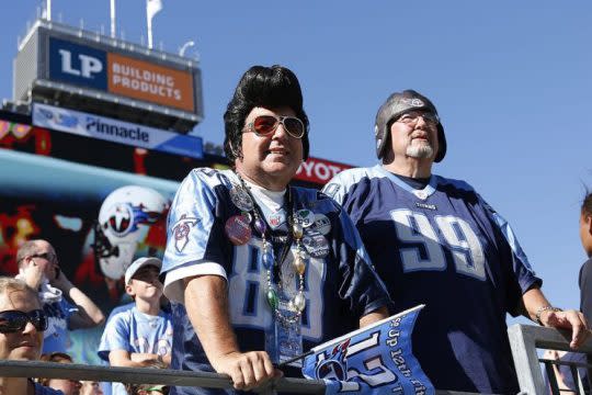 Get fired up for "exotic smashmouth" football, Titans fans. (Photo by Joe Robbins/Getty Images)