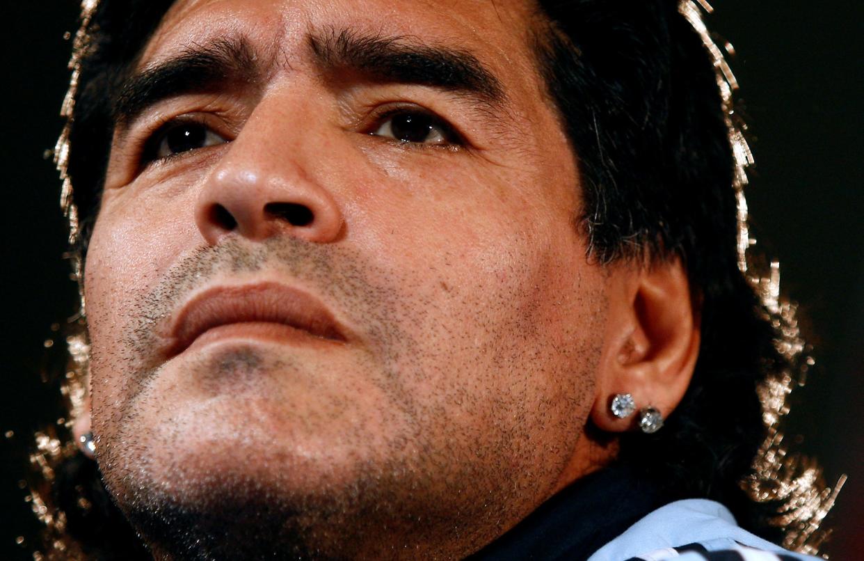 Diego Maradona died at the age of 60 following cardiac arrest (Reuters)