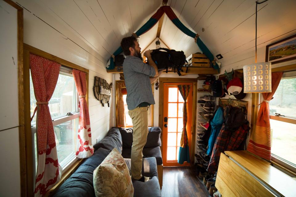 a week in my tiny house Alexis Stephens