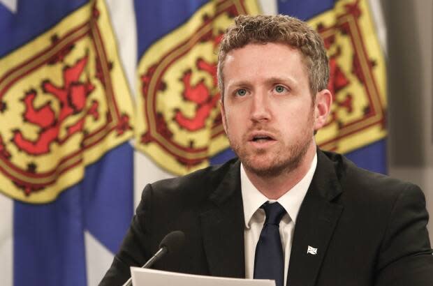 Premier Iain Rankin says his government needs more time to analyze recommendations from the province's commission on affordable housing. Opposition parties say a decision is needed now. (Communications Nova Scotia - image credit)