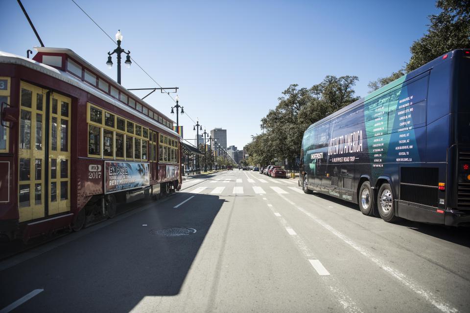 HuffPost visits New Orleans on Oct. 29 as part of "Listen to America: A HuffPost Road Trip." The bus pulled in at more than 20 cities on its tour across the country.