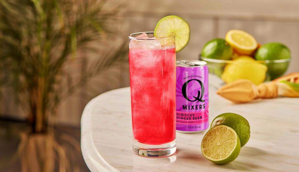 PHOTO: A Q-pid spritz is the perfect refreshing drink to kick off Valentine's Day festivities. (Q Mixers)