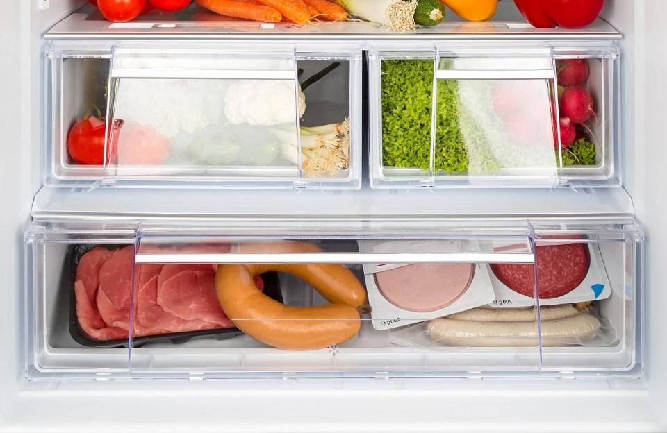 Put meat on the bottom shelf of your fridge