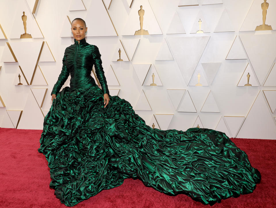 HOLLYWOOD, CALIFORNIA - MARCH 27: Jada Pinkett Smith attends the 94th Annual Academy Awards at Hollywood and Highland on March 27, 2022 in Hollywood, California. (Photo by Mike Coppola/Getty Images)