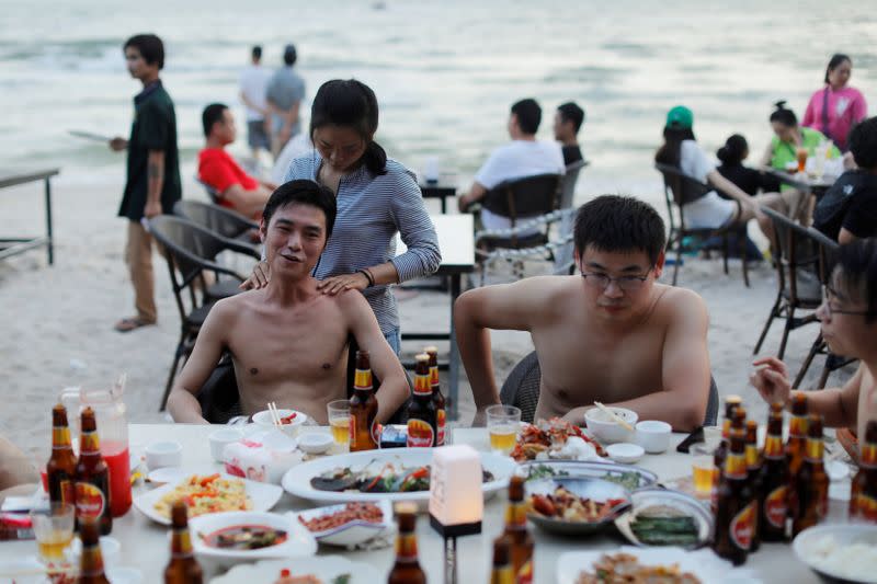 The Wider Image: In Cambodian casino town, Chinese bet on future after coronavirus