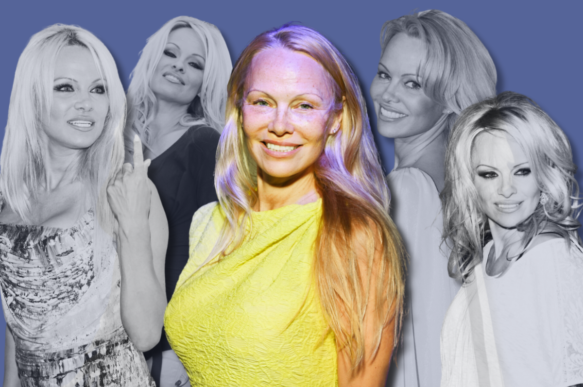 Pamela Anderson goes makeupfree at Paris Fashion Week. What makes it