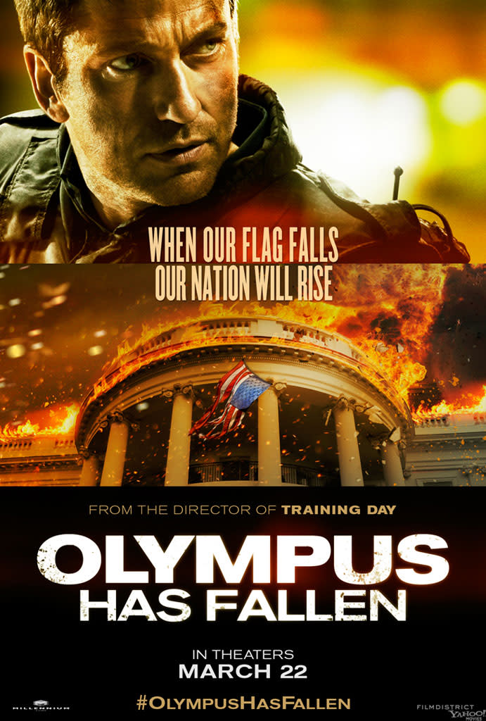 Gerard Bulter Olympus Has Fallen Poster