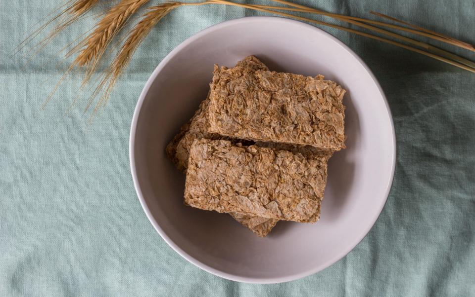 The squared-off shape of some Weetabix look-a-likes is negligible when softened to a mush with milk