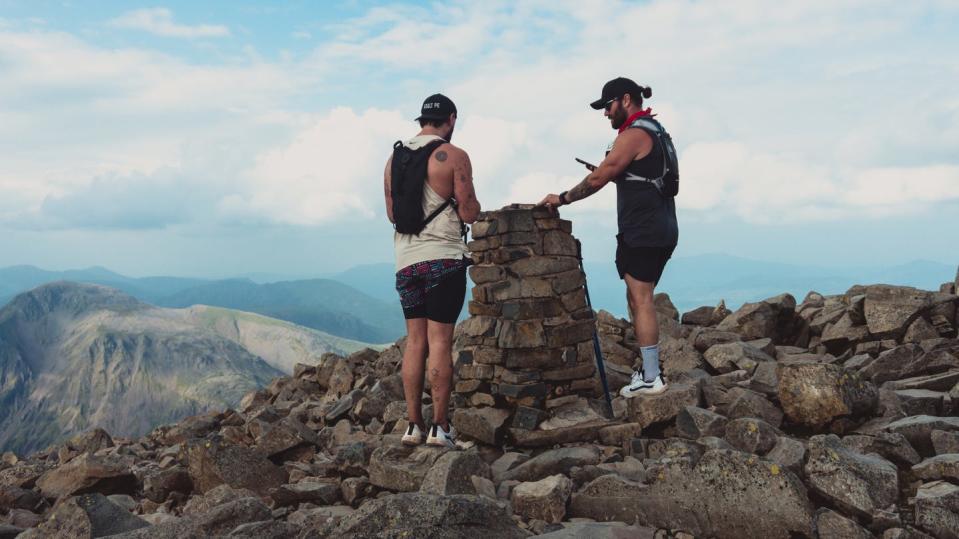 three peaks challenge scafell pike