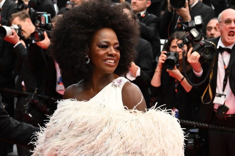 "The Hunger Games: The Ballad of Songbirds &amp Snakes" star Viola Davis attends the premiere of "Strange Way of Life" at the Cannes Film Festival at Palais des Festivals in France in 2023. File Photo by Rune Hellestad/ UPI