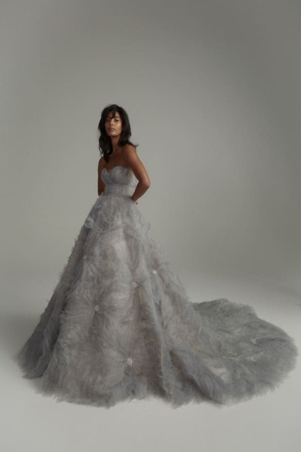 <p>A look from the Amsale Fall 2023 bridal collection.</p><p>Photo: Courtesy of Amsale</p>
