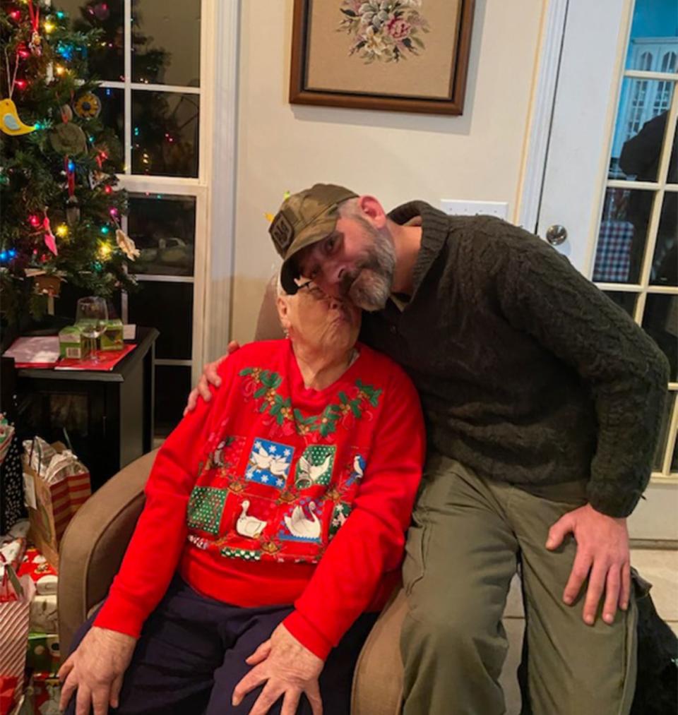 <div class="inline-image__caption"><p>Alex Drueke is seen with his 89-year-old grandmother over the Christmas holidays. </p></div> <div class="inline-image__credit">Photos courtesy of Dianna Shaw</div>