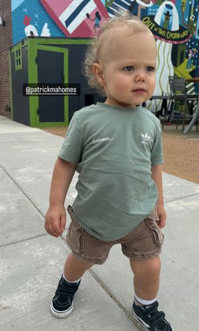 <p>Brittany Mahomes/Instagram</p> Brittany and Patrick Mahomes' son Bronze