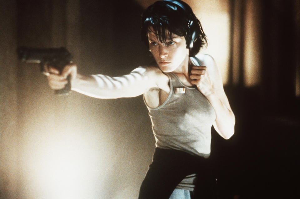 Bridget Fonda in “Point of No Return”