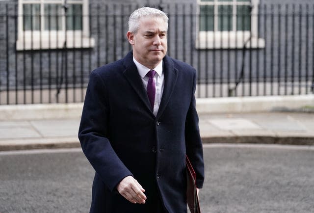 Health and Social Care Secretary Steve Barclay 