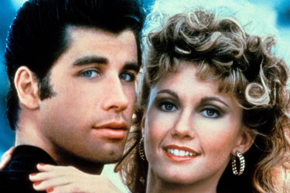 John Travolta and Olivia Newton-John