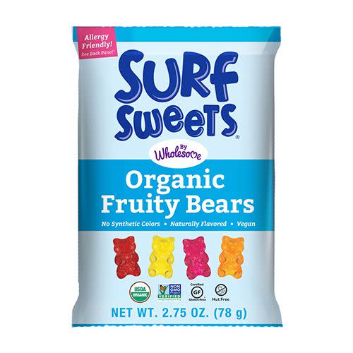 Surf Sweets Organic Fruity Bears (Pack of 12)