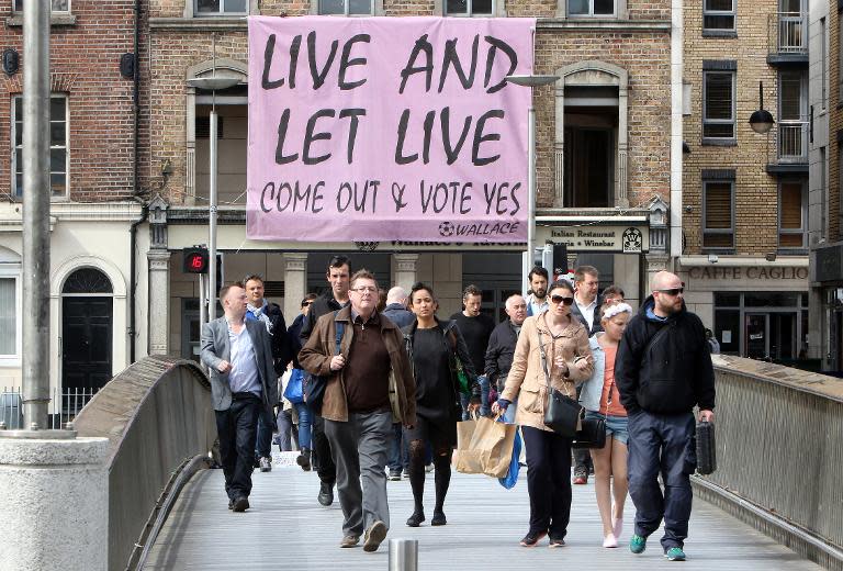 The Irish referendum has exposed sharp divisions between communities in this traditionally Catholic nation