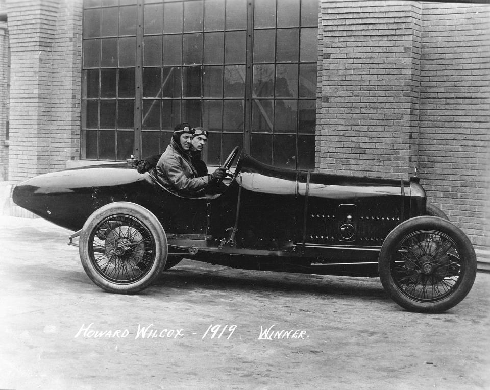 1919 indy 500 winner   howdy wilcox