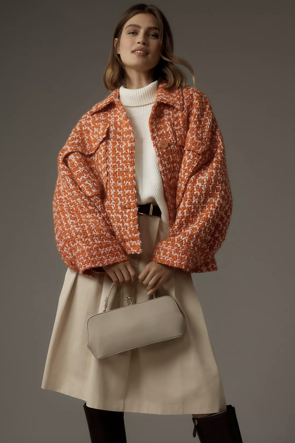 Essentiel Antwerp Energised Oversized Jacket (Photo via Anthropologie)