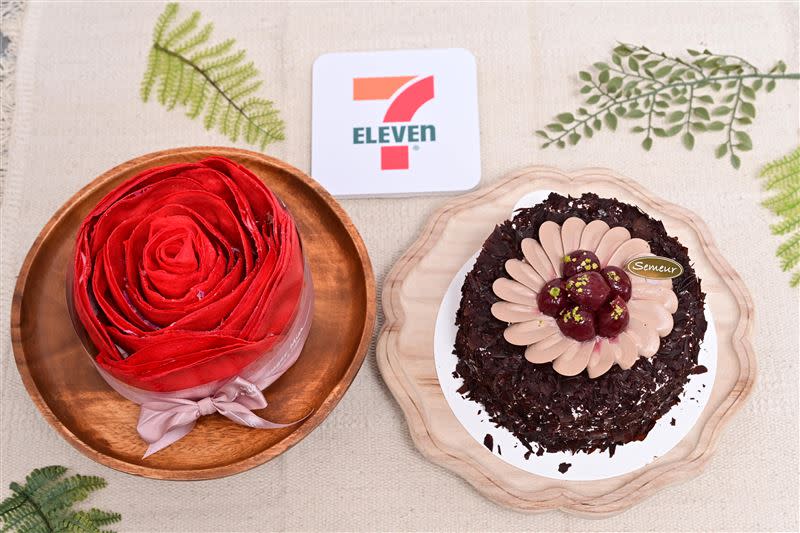 7-ELEVEN門市預購推出逾25款母親節蛋糕，集結獨特造型、星級飯店與人氣名店蛋糕，滿足每位媽媽不同口味。（圖／品牌業者提供）