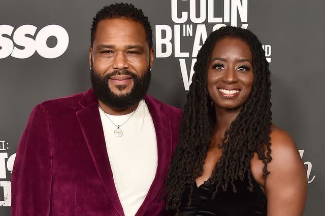 <p>Alberto E. Rodriguez/FilmMagic</p> Anthony Anderson and Alvina Stewart attend a Critics Choice event celebrating Black cinema and television on December 6, 2021 in L.A.