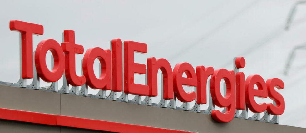 Le groupe TotalEnergies est souvent accusé de faire du « greenwashing » à travers ses campagnes de communication.  - Credit:Arnaud Journois/MaxPPP/PhotoPQR/Le Parisien