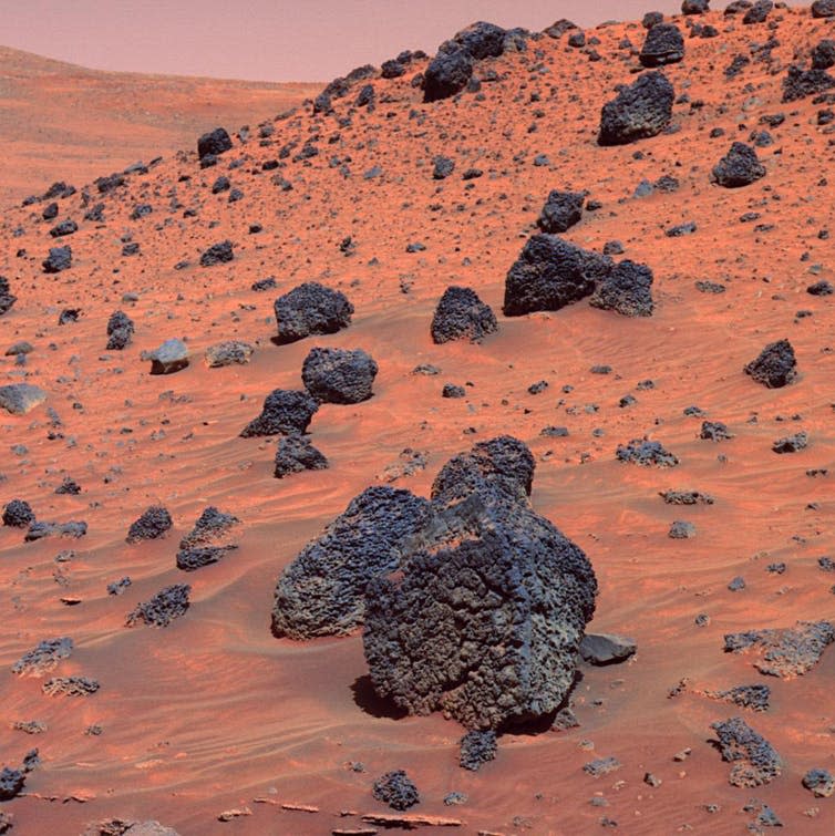 <span class="caption">The surface of Mars should be kept pristine.</span> <span class="attribution"><a class="link " href="https://www.nasa.gov/multimedia/imagegallery/image_feature_645.html" rel="nofollow noopener" target="_blank" data-ylk="slk:NASA;elm:context_link;itc:0;sec:content-canvas">NASA</a></span>