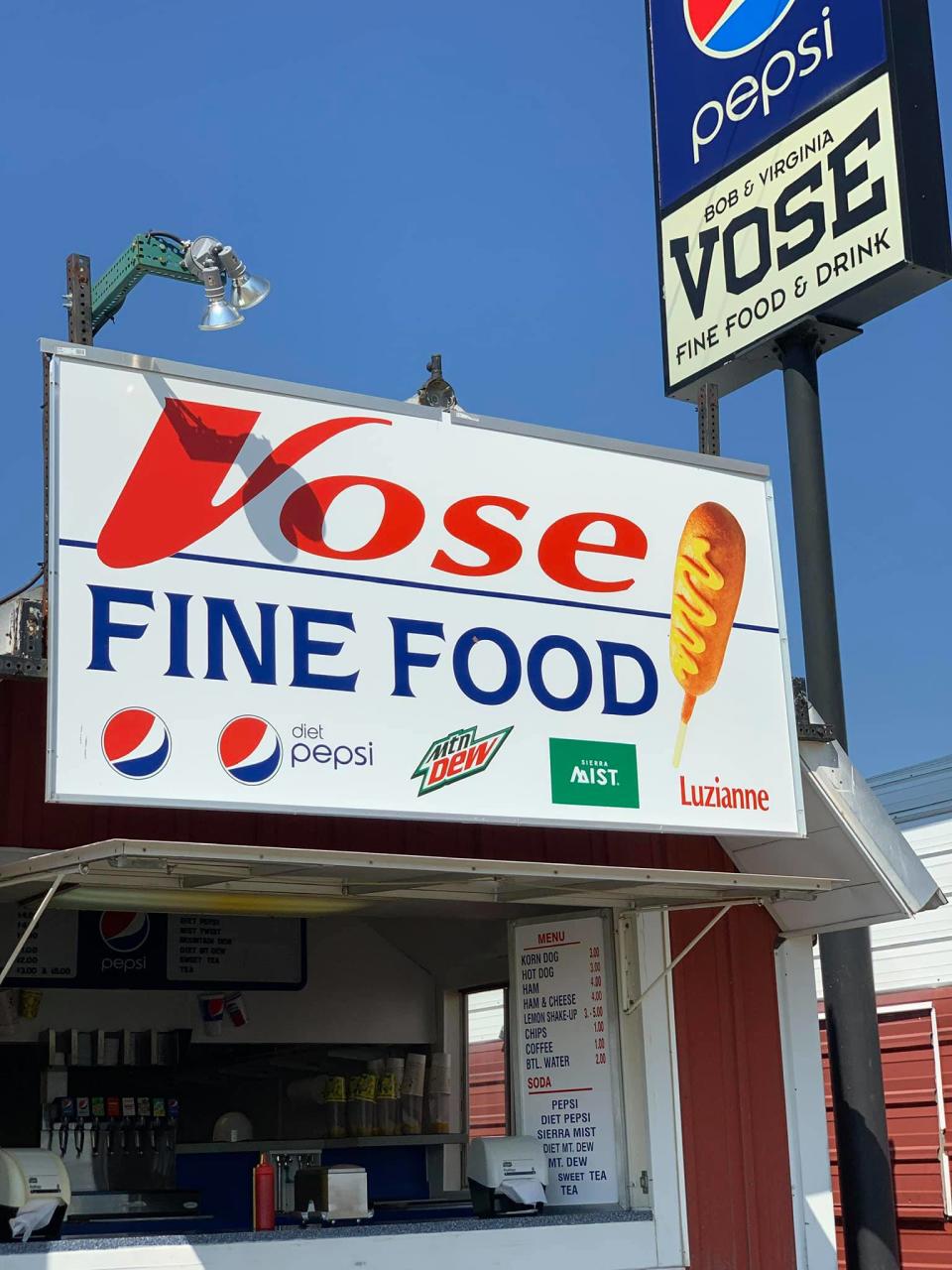 Vose Korndogs is a staple on Grandstand Avenue at the Illinois State Fairgrounds.