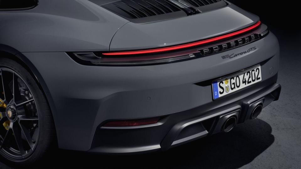 Porsche's new 911 Carrera GTS features a T-Hybrid system with a newly developed electric exhaust gas turbocharge.