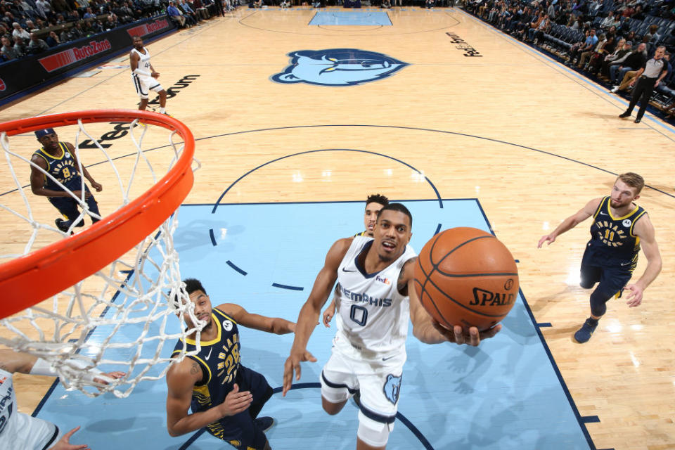 While Morant is out, grab Melton. (Photo by Joe Murphy/NBAE via Getty Images)