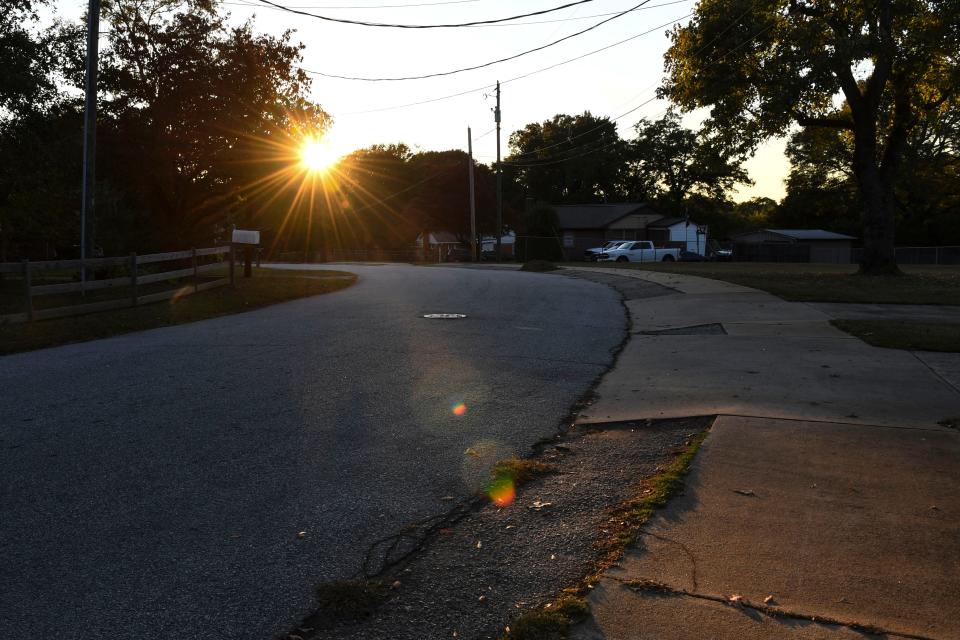 Fleetwood Drive, Greenville, S.C., on Thursday, Oct. 12, 2023.