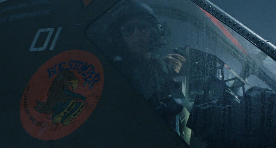 The "Bug Stompers" logo in Aliens.