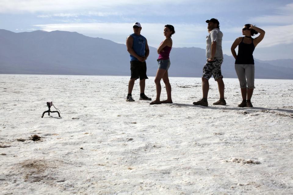 Death Valley, French tourists