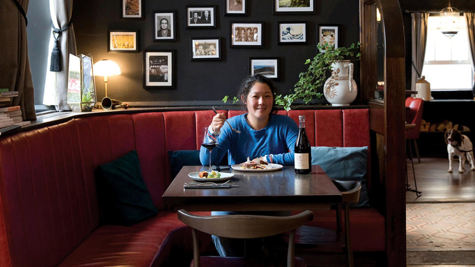 Chef Nina Matsunaga at the Black Bull in Sedbergh - Credit: Amanda Farnese Heath