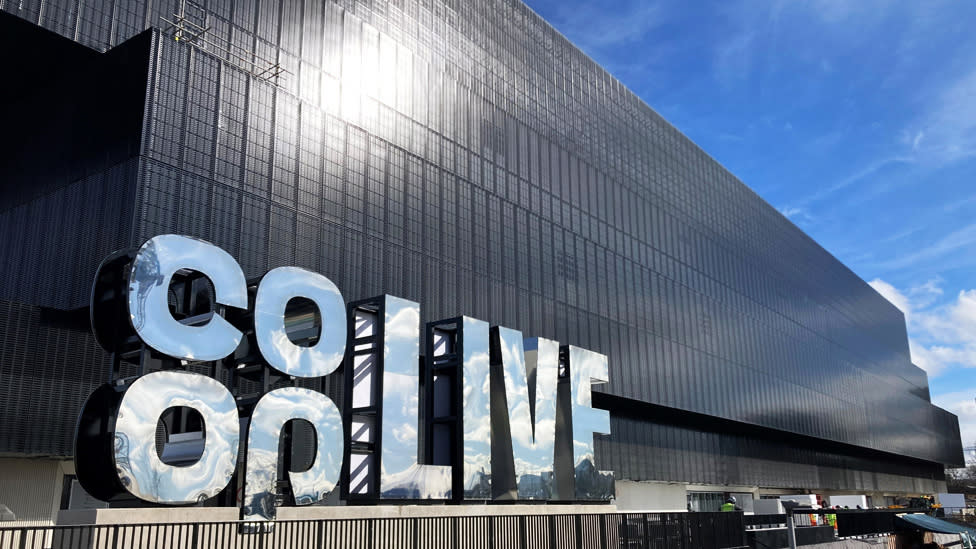 Exterior of Co-op Live arena