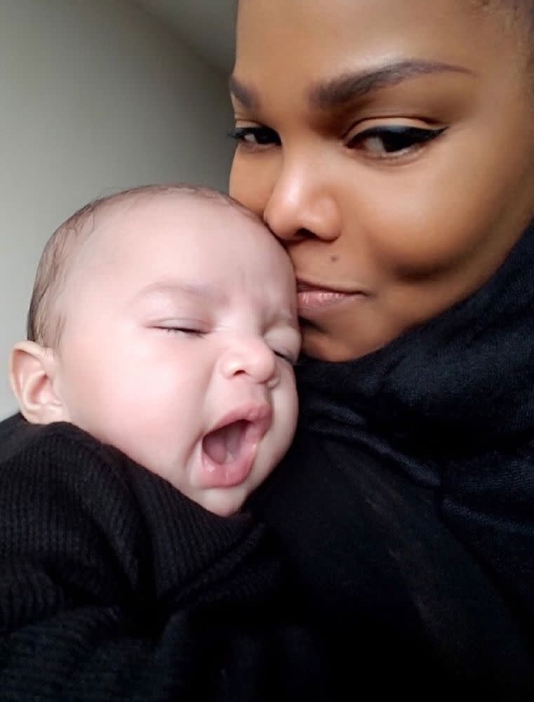 Eissa Al Mana and Janet Jackson