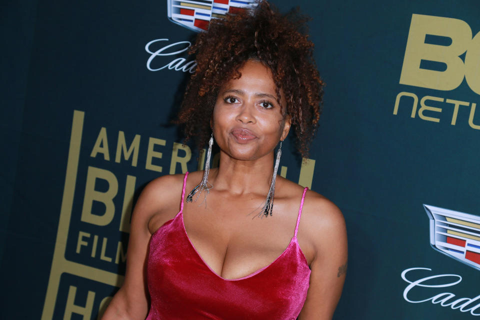 BEVERLY HILLS, CA - FEBRUARY 25:  Actress Lisa Nicole Carson attends the 2018 American Black Film Festival Honors Awards  at The Beverly Hilton Hotel on February 25, 2018 in Beverly Hills, California.  (Photo by Leon Bennett/Getty Images)